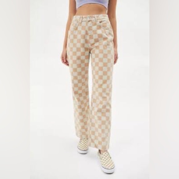 The Ragged Priest Checkered Jeans - Picture 2 of 5